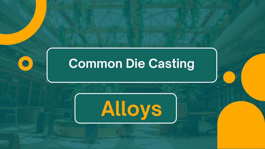 Aluminum die casting alloys