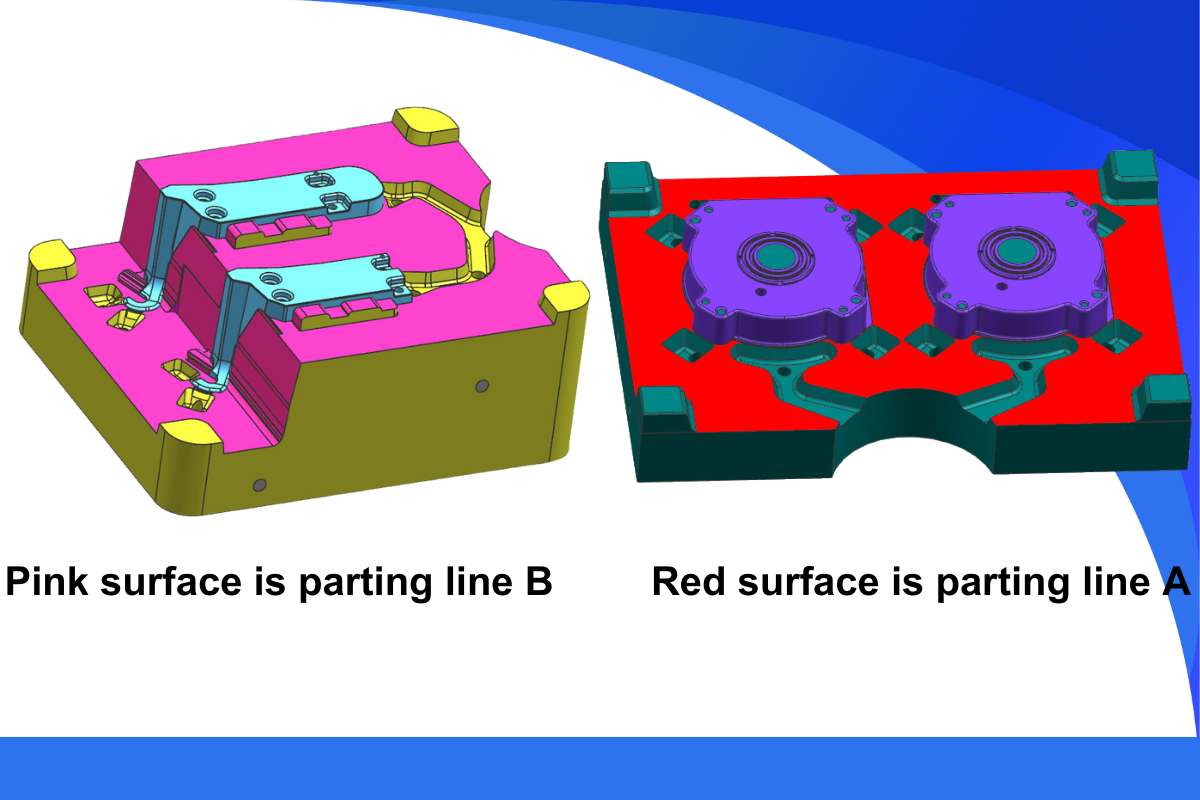 die casting parting line