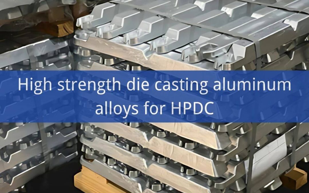 High strength aluminum die casting alloys