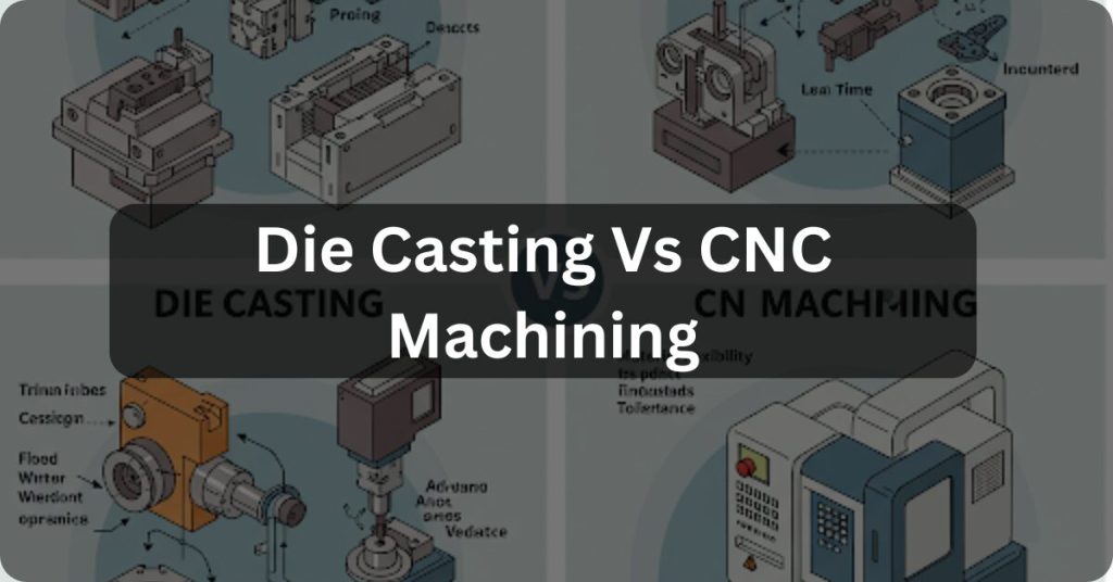 die casting vs CNC machining