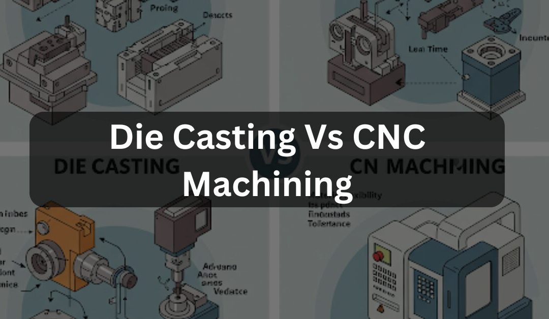 Turnare sub presiune vs. Prelucrare CNC: Care este cea mai bună soluție pentru dumneavoastră?