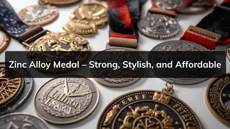 Zinc Alloy Medal – Strong, Stylish, and Affordable