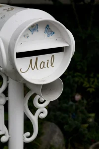 cast aluminum mailbox