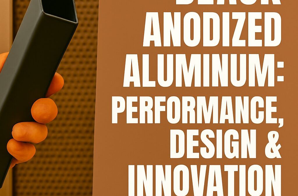 Black Anodized Aluminum: Performance, Design & Innovation