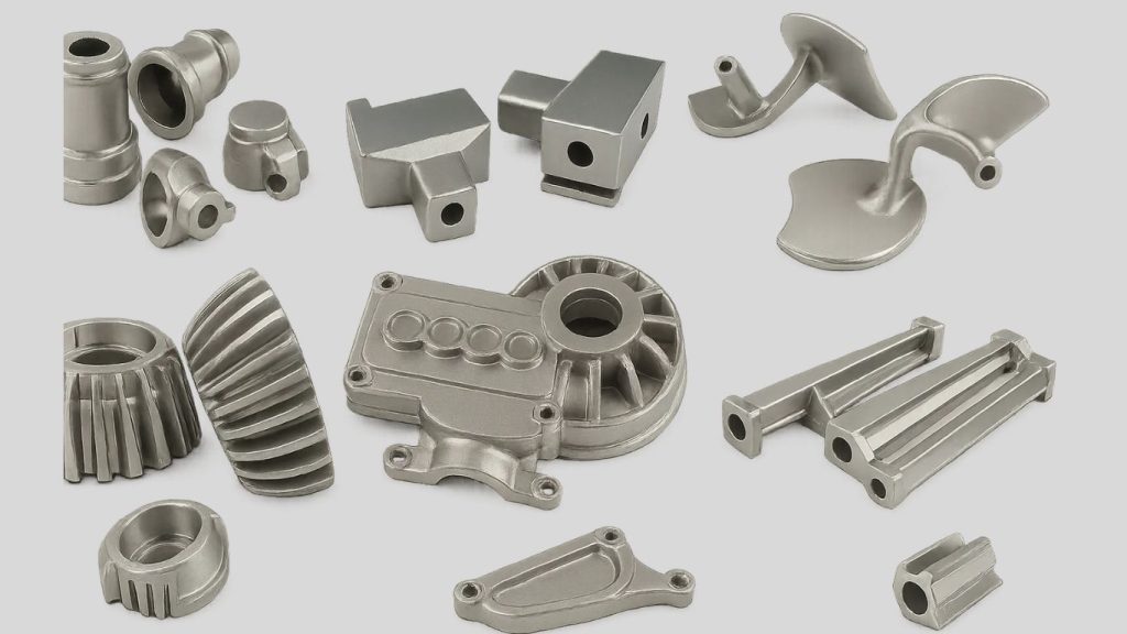 Die-cast aluminium has been used in applications