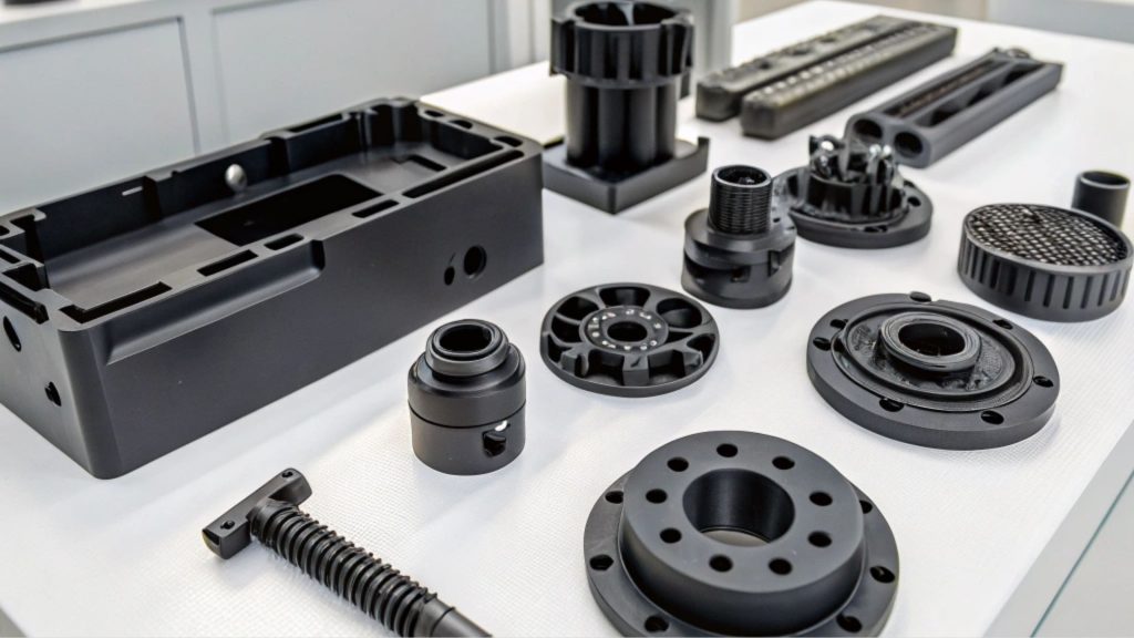 Components Fabricated under CNC Prototyping